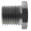 1/4" x 1/8" Black Hexagon Bushing