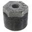 1" x 1/8" Black Hexagon Bushing