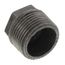 1" x 3/8" Black Hexagon Bushing, Class 150