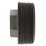 2" x 1/2" Black Hexagon Bushing, Class 150