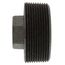 2" x 1/4" Black Hexagon Bushing, Class 150