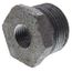 3/4" x 1/4" Black Hexagon Bushing, Class 150