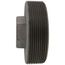4" x 1" Black Hexagon Bushing, Class 150