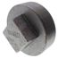 3" Black Regular Cored Plug