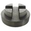 6" Black Regular Cored Plug (Bar Head), Class 150