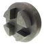 6" Black Regular Cored Plug (Bar Head), Class 150