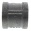 1" Black Right & Left Hand Thread Coupling