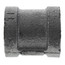 1/2" Black Right & Left Hand Thread Coupling
