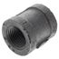 1/2" Black Right & Left Hand Thread Coupling, Class 150