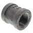 3/4" Black Right & Left Hand Thread Coupling