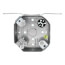 1-1/2" Steel Octagon Ceiling Box w/ Bracket 
