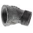 1-1/2" Black 45° Street Ell, Class 150