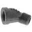 1/2" Black 45° Street Ell, Class 150