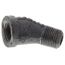 3/8" Black 45° Street Ell, Class 150