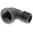 1" 90° Black Street Ell
