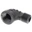 1/2" Black 90° Street Ell, Class 150