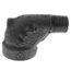 1/8" Black 90° Street Ell, Class 150