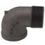 2-1/2" Black 90° Street Ell, Class 150