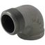 2" Black 90° Street Ell