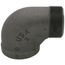 2" Black 90° Street Ell