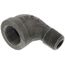 3/4" x 1/2" Black 90° Street Ell, Class 150