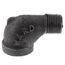 3/8" Black 90° Street Ell, Class 150