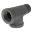 3/4" Black Street Tee, Class 150