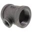 1-1/2" x 1-1/2" x 1/2" Black Tee, Class 150
