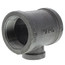 1-1/2" x 1-1/2" x 3/4" Black Tee