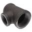 1-1/2" x 1-1/4" x 1" Black Tee, Class 150