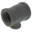 1-1/2" x 1-1/4" x 3/4" Black Tee, Class 150