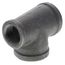 1-1/2" x 1" x 1-1/2" Black Tee, Class 150
