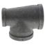 1-1/2" x 1" x 1-1/2" Black Tee, Class 150