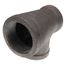 1-1/2" x 1" x 1-1/4" Black Tee, Class 150