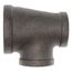 1-1/2" x 1" x 1-1/4" Black Tee, Class 150