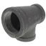 1-1/2" x 1" x 1" Black Tee, Class 150