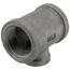 1-1/4" x 1-1/4" x 3/4" Black Tee