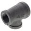 1-1/4" x 1" x 1" Black Tee, Class 150