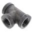 1/2" Black Tee, Class 150
