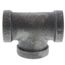 1/2" Black Tee, Class 150
