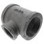 2-1/2" x 2-1/2" x 1-1/2" Black Tee, Class 150
