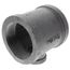 2-1/2" x 2-1/2" x 1" Black Tee, Class 150
