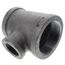 2" x 1-1/2" x 1" Black Tee, Class 150