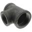 2" x 1-1/2" x 1-1/2" Black Tee, Class 150