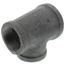 2" x 1-1/2" x 1-1/2" Black Tee, Class 150