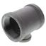2" x 2" x 1" Black Tee, Class 150