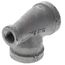 3/4" x 1/4" x 3/4" Black Tee, Class 150