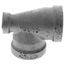 3/4" x 1/4" x 3/4" Black Tee, Class 150
