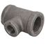 3/4" x 3/4" x 3/8" Black Tee, Class 150