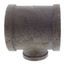 3" x 3" x 1-1/2" Black Tee, Class 150